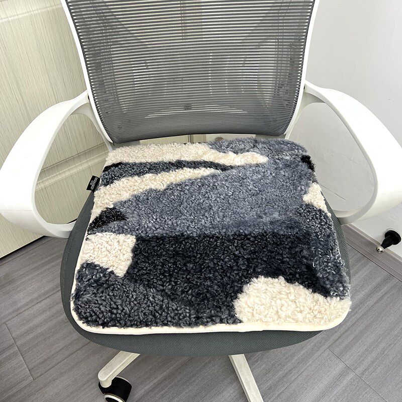 羊毛椅垫椅子座垫学生透气垫子屁垫电脑椅办公椅餐椅坐垫仓