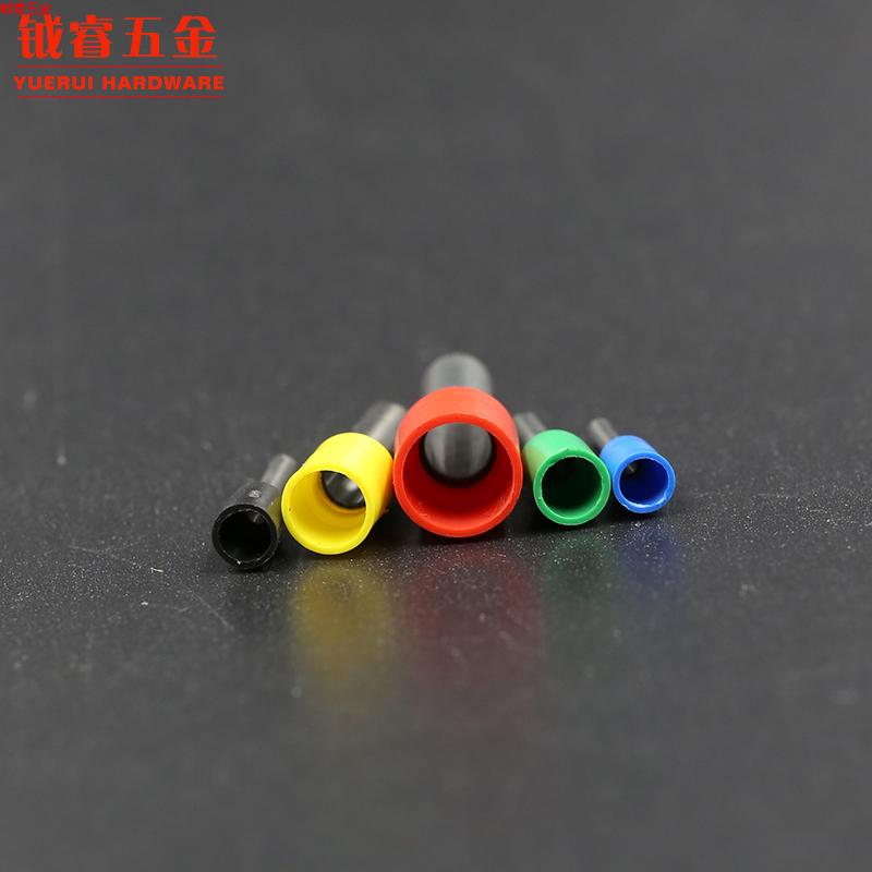 VE10 欧式冷压接头 插针管型端子接线端子铜鼻子E10 针型端子