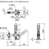 工装 替代思肘夹快速夹钳 夹具 快速夹具 垂直式