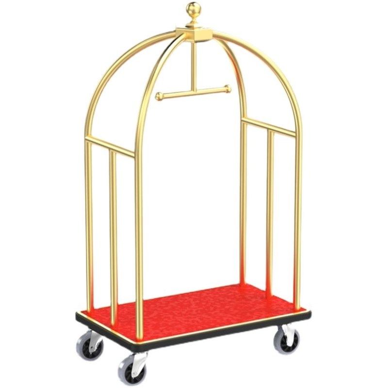 星级酒店大堂行李车小金顶载重王宾馆平顶手推行李车机场,商业/办公家具,平板手推车/工具车/爬楼机,淘宝优惠券,粉丝福利购,淘宝优惠卷