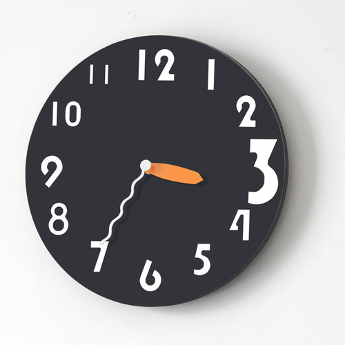 创意艺术挂钟客厅现代钟表时尚新款时钟挂墙上免打