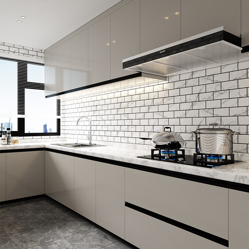 复古砖纹墙纸自粘墙面翻新装饰墙纸防水防潮仿大理石铝塑板墙纸,家居饰品,软装墙贴,淘宝优惠券,粉丝福利购,淘宝优惠卷