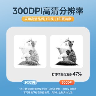 i打印德佟大尺寸食品标签打印手持条码干胶防水纸保质期包装袋配