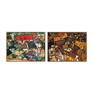 席勒小镇现代客厅装饰画沙发背景墙挂画壁画挂画相框画
