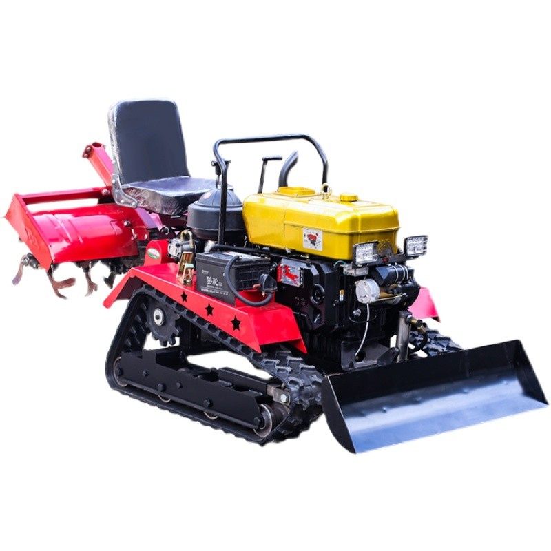 履带式旋耕机四驱农用小型柴油果园耕地沟垄除草微耕,农机/农具/农膜,耕种机械/微耕机/开沟机,淘宝优惠券,粉丝福利购,淘宝优惠卷