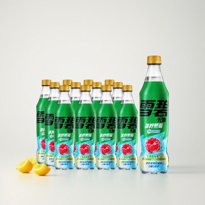无糖雪碧0卡0脂肪强劲气泡凉感