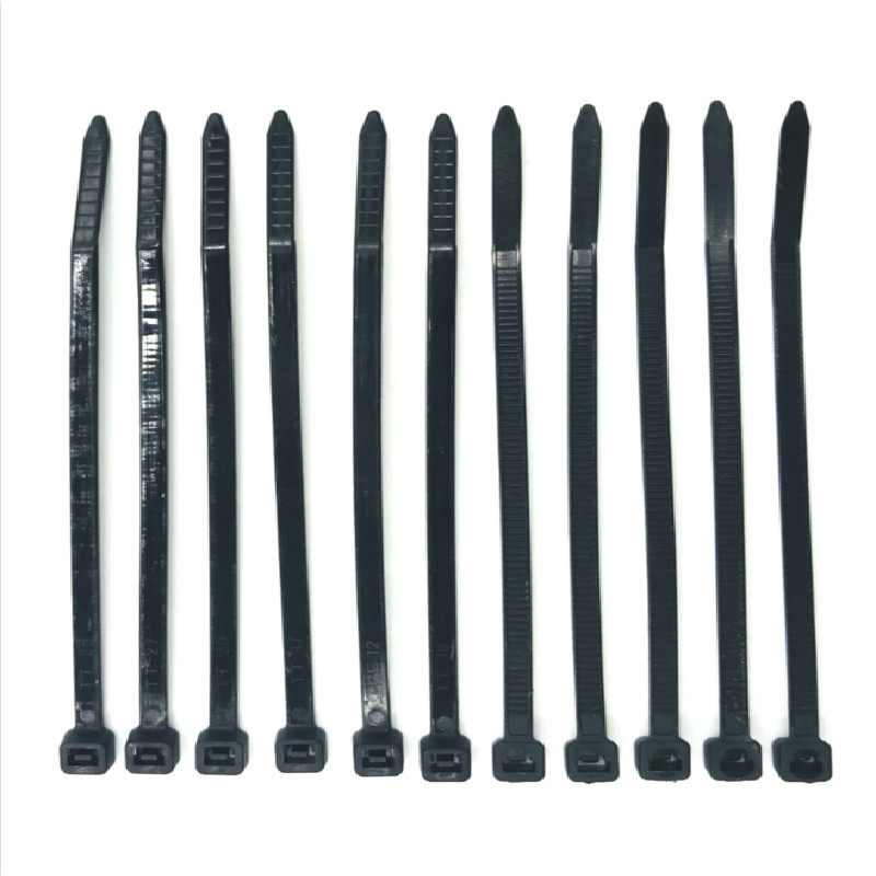 *黑色根绑扎带塑料 束绳扎带固定扎线带卡扣