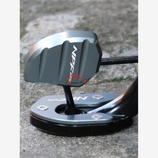 适用舞阳本田Npf125改装配件侧支撑加大垫侧踢辅助块小框架加宽座