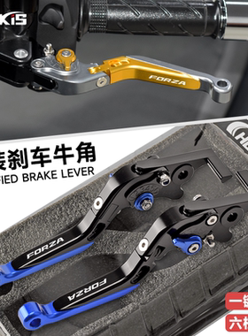 适用本田FORZA沙300 NSS350/750 改装刹车牛角 带驻车手刹拉杆