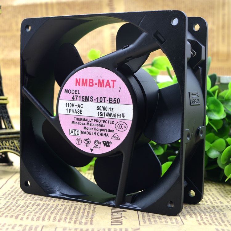 NMB 4715MS-10T-B50 110V 100V 12038 15W 12CM 轴流散热风扇