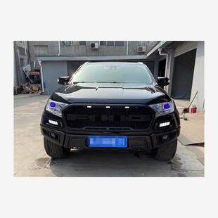 适用EVEREST撼路者RANGER T7皮卡越野改装前杠猛禽款大包围轻质杠