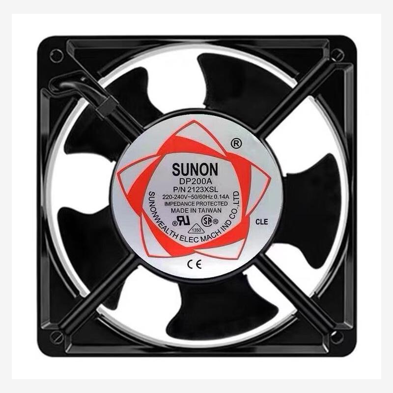 建准轴流风机DP200A P/N2123XSL机柜静音AC220V散热风扇12CM