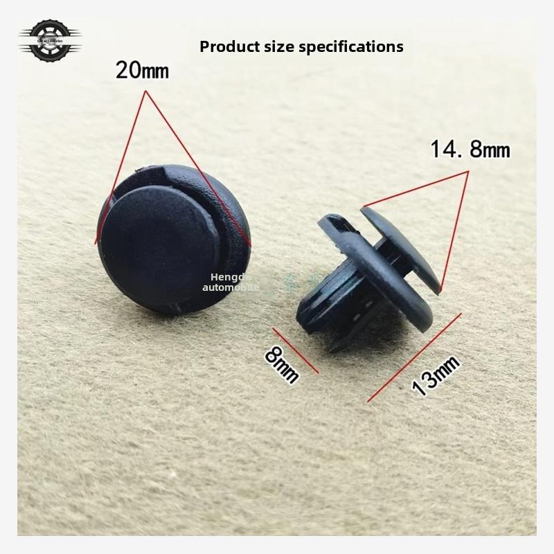 适用丰田霸道4000 普拉多LC120 FJ酷路泽 水箱上护板固定汽车卡扣