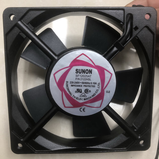 建准 SF12025AT P/N2122HSL AC220V 12CM 12025机柜散热风扇
