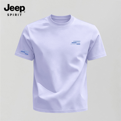 Jeep吉普纯棉短袖男款t恤男美式