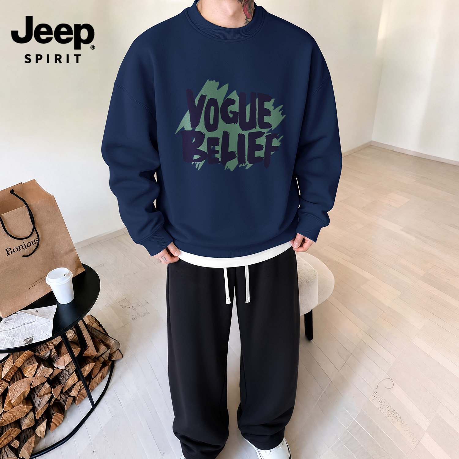 Jeep吉普男士穿搭一整套高级感