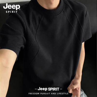 Jeep吉普短袖t恤男夏季2026新款