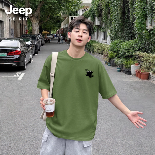 Jeep吉普男士短袖t恤2026新款