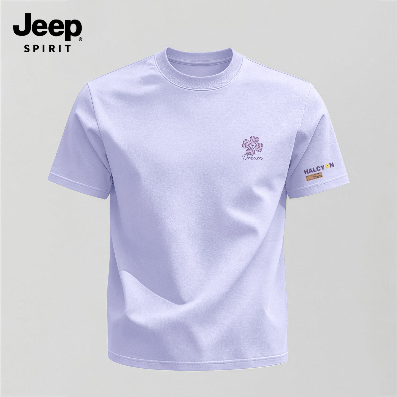 Jeep吉普男士短袖t恤美式休闲