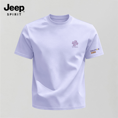 Jeep吉普男士短袖t恤美式休闲