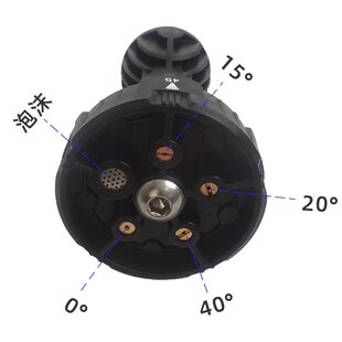 工厂直供家用高压洗车喷头多功能塑料不锈钢旋P转喷头洗车喷头