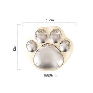猫爪烟灰缸带盖轻奢高级感陶瓷客厅家用烟缸创意S防飞灰缸家居摆