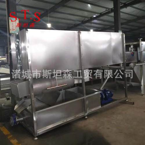 H诸城家禽喷淋机厂家鸭鹅屠宰线用强力喷淋机浸烫脱毛效果好