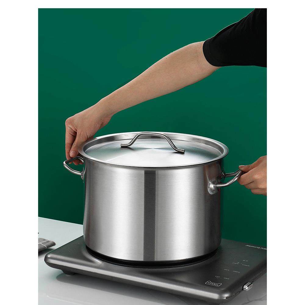 不锈钢汤桶圆桶煮奶茶珍珠茶桶奶茶店电磁炉专用覆合底汤锅深锅,厨房/烹饪用具,汤锅/汤桶/卤肉桶,淘宝优惠券,粉丝福利购,淘宝优惠卷