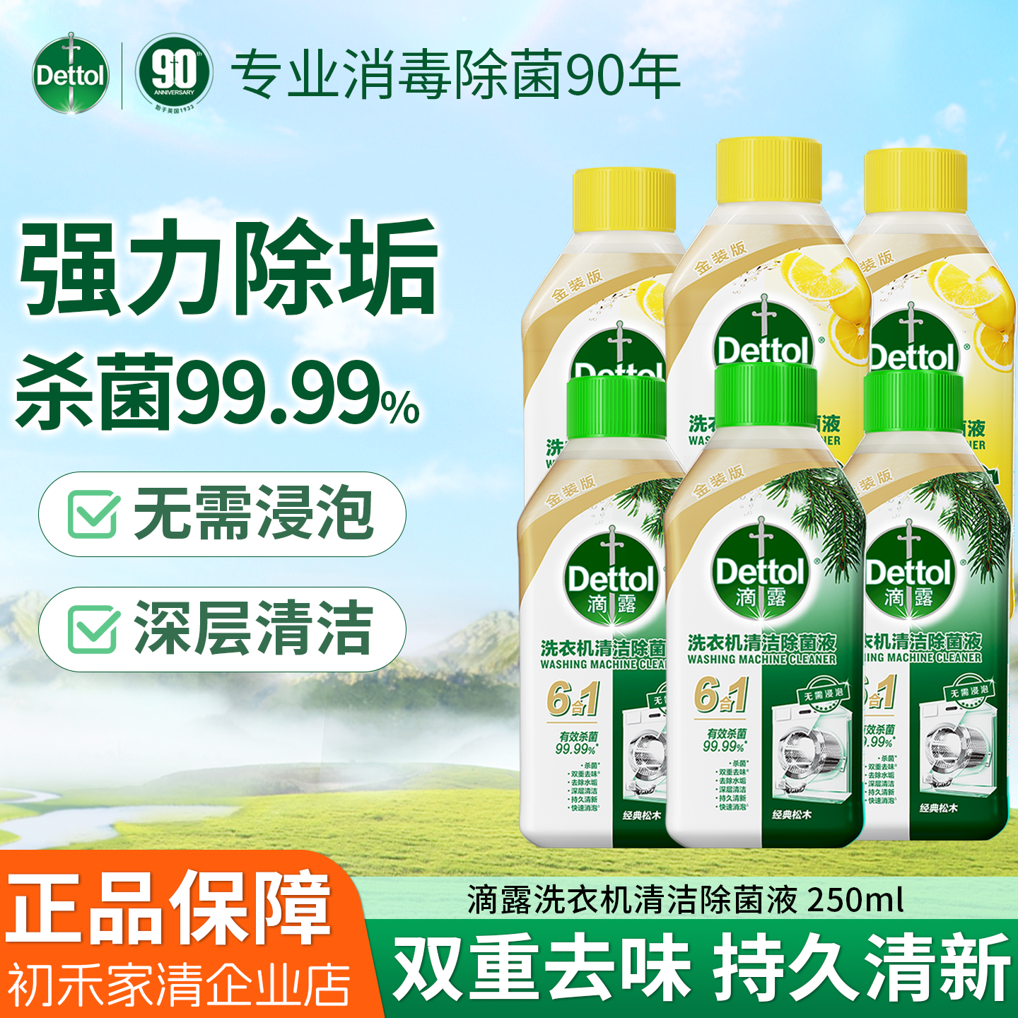 滴露洗衣机清洁剂强力除垢杀菌洗衣机槽滚筒波轮专用清洗剂除菌液