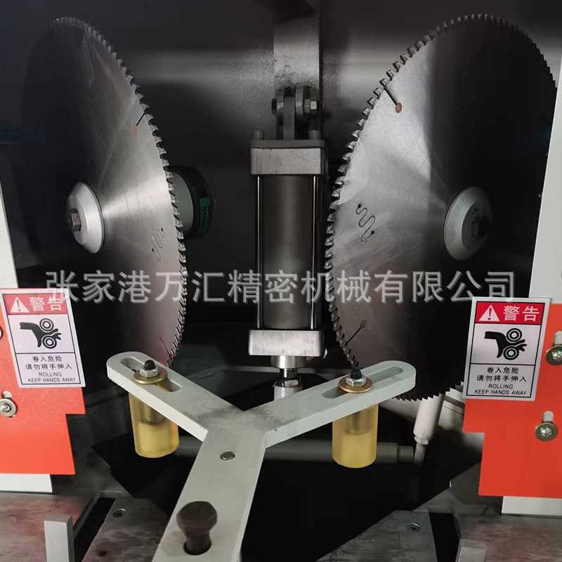 方管切角b机圆管45度一次成型切割机门窗方框矩形管90度角切割机