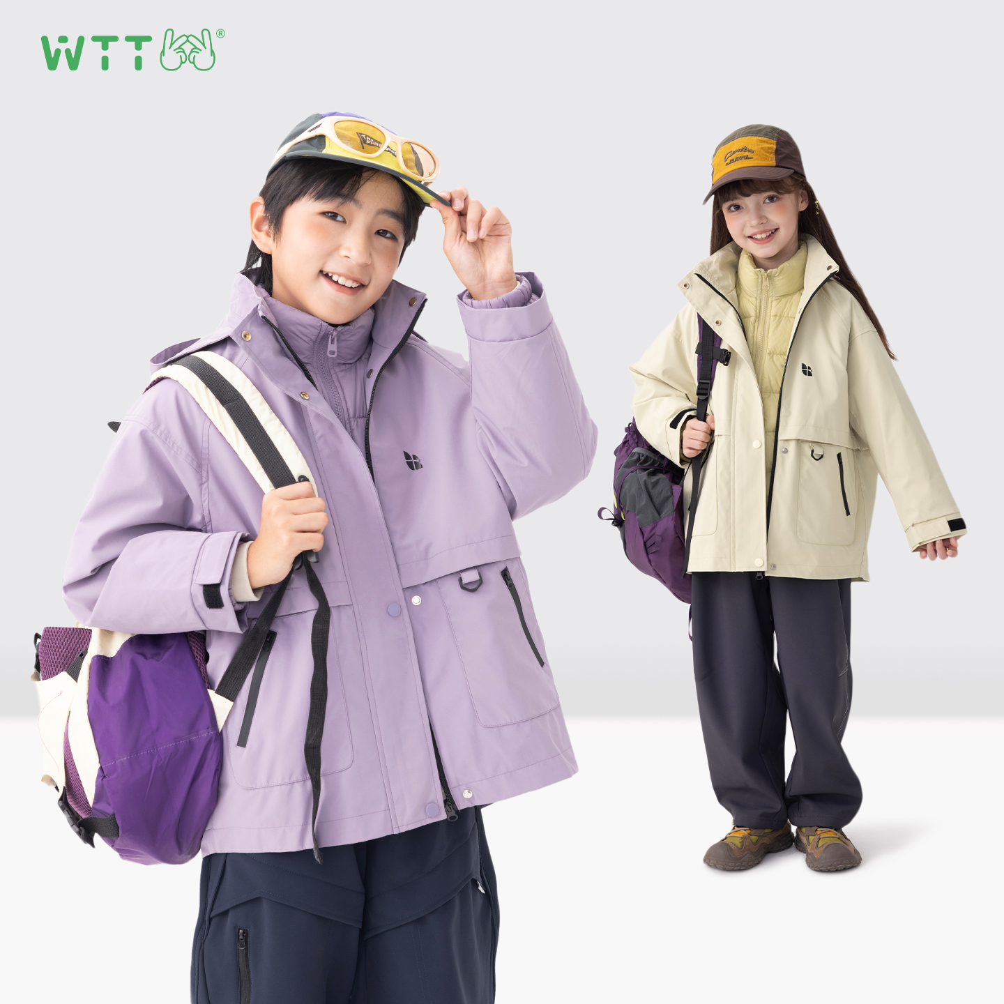 男童羽绒服冲锋外套秋冬保暖