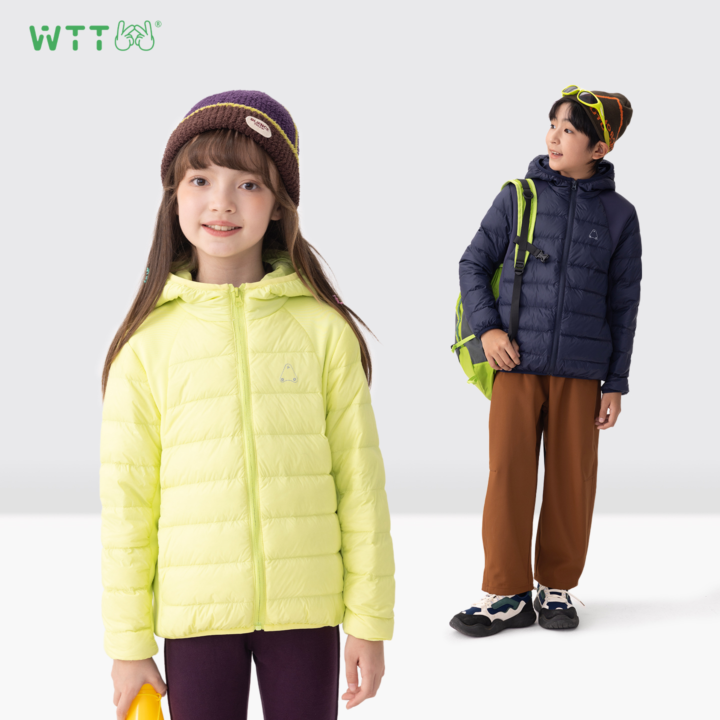 王兔兔2025秋冬季新款女童羽绒服