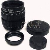 检测1亿康mm单反CC CF店口V020工业相机镜头T视觉35万高清定焦.7