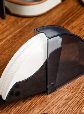 0手冲咖啡收纳V6滤cB纸0扇纸oV收纳盒滤架滤滤in1纸盒o形纸防尘