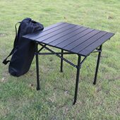 折叠桌简易桌露营桌子自驾车载烧烤便携式 迷你野餐户外铝超轻休闲