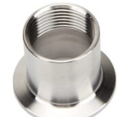 端装 接头4卡盘扣头接316不锈钢内卡箍卫级快内内丝开丝30快螺纹生