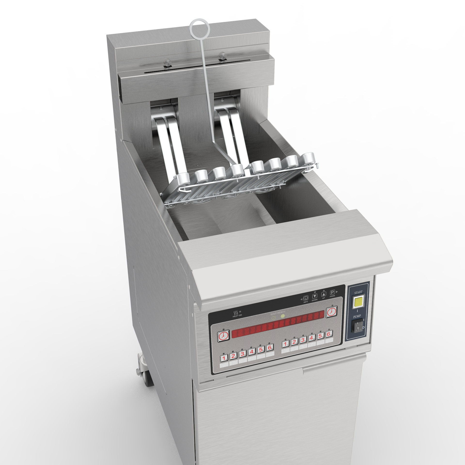 一喜cnix电热开口油炸锅电炸炉炸鸡汉堡设备炸薯条过滤油OFE-126