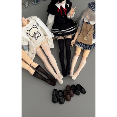 【现货】特六可动人偶无缝真丝袜长筒袜中筒袜azone/ob22ob24小布