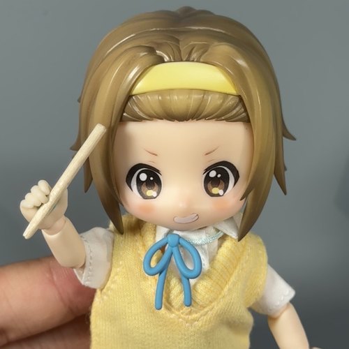 【尾款】轻音少女田井中律gsc头壳，树脂翻模头发