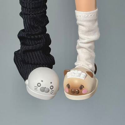 水母牌暹罗猫海豹bjd拖鞋