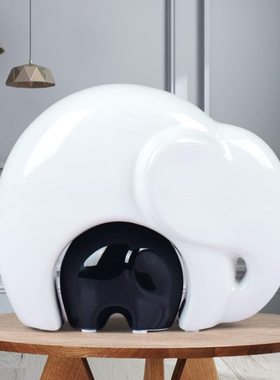 【母子情】创意陶瓷工艺品 时尚抽象装饰品 现代家居摆设品摆件