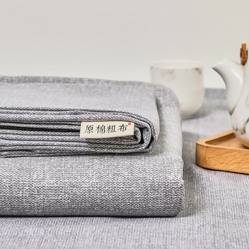 加厚老粗布床单单件双人单人学生宿舍被单现代简约V大炕夏季三件
