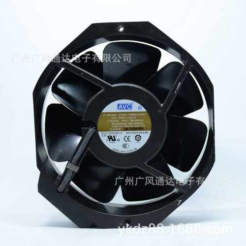 全新 AVC 17238  220V 17cm交流散热风扇 D3KB1738BBH3WAT