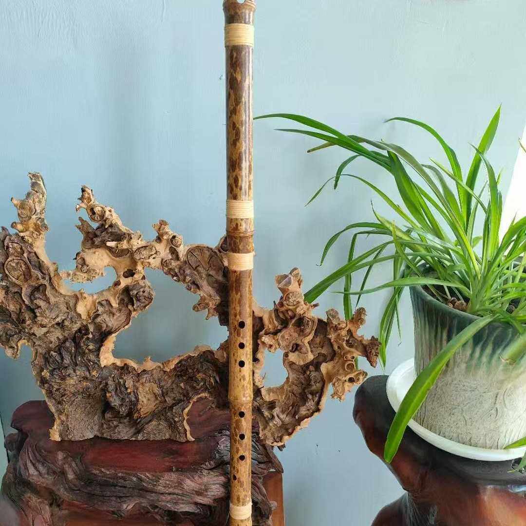 洞箫手工制作紫竹斑竹红木洞箫初学专业演奏古风珍藏音色优美乐器