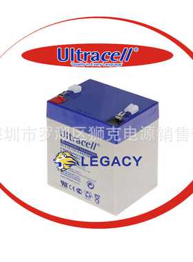 英国ULTRACELL蓄电池UL5-12、12V5AH库卡机器人精密仪器 门禁电池