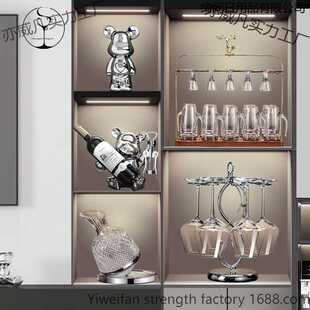 新款水晶杯红酒杯套装一整套轻奢家用高颜值红酒杯一整套酒柜高档