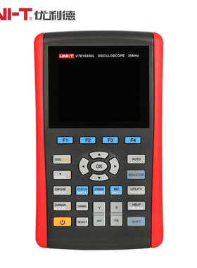 优利德（UNI-T） UTD1025DL手持示波器 双通道50M 12kpts存储深度