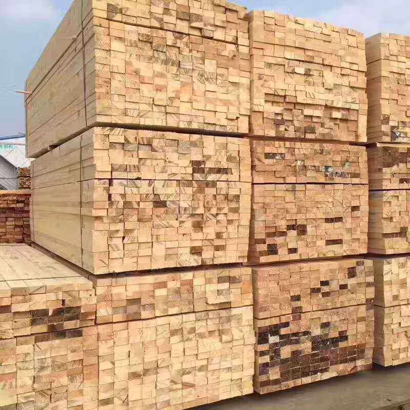广东工地高速桥梁工程建筑松木方 物流打包装用木方木板条厂