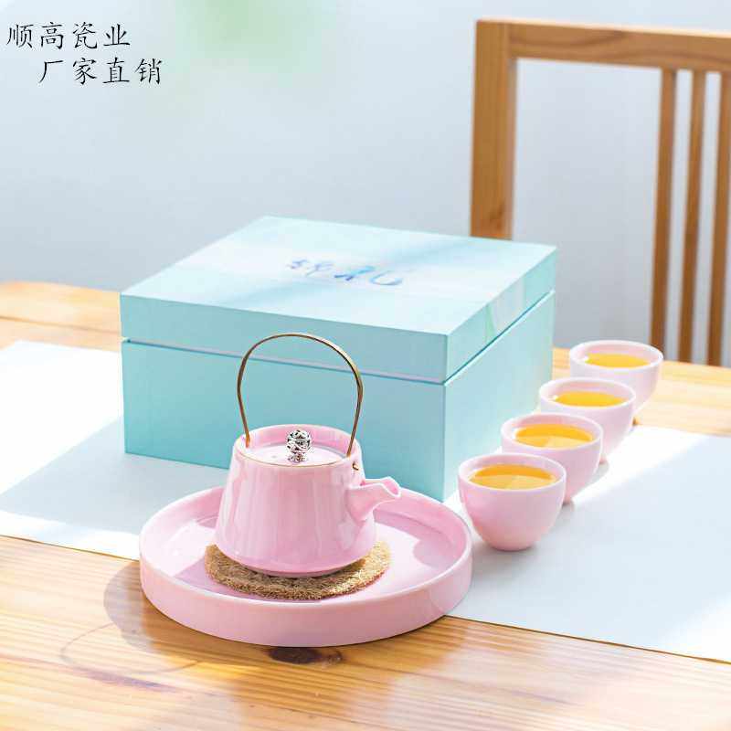 德化陶瓷提梁壶茶具套装干泡盘青瓷功夫茶具茶杯茶盘茶壶家用礼品,模玩/动漫/周边/娃圈三坑/桌游,模型制作工具/辅料耗材,淘宝优惠券,粉丝福利购,淘宝优惠卷