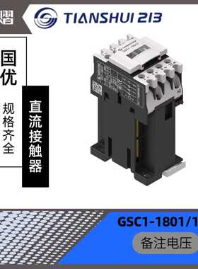 GSC1-1810Z直流接触器CJX4-D1801Z接触器电压齐全DC220/DC110